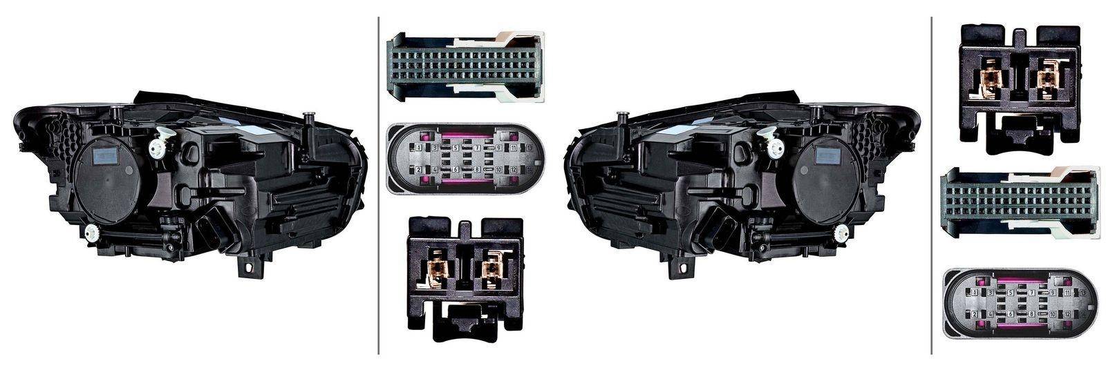 Strålkastare set SET1EX 015 558311 Hella