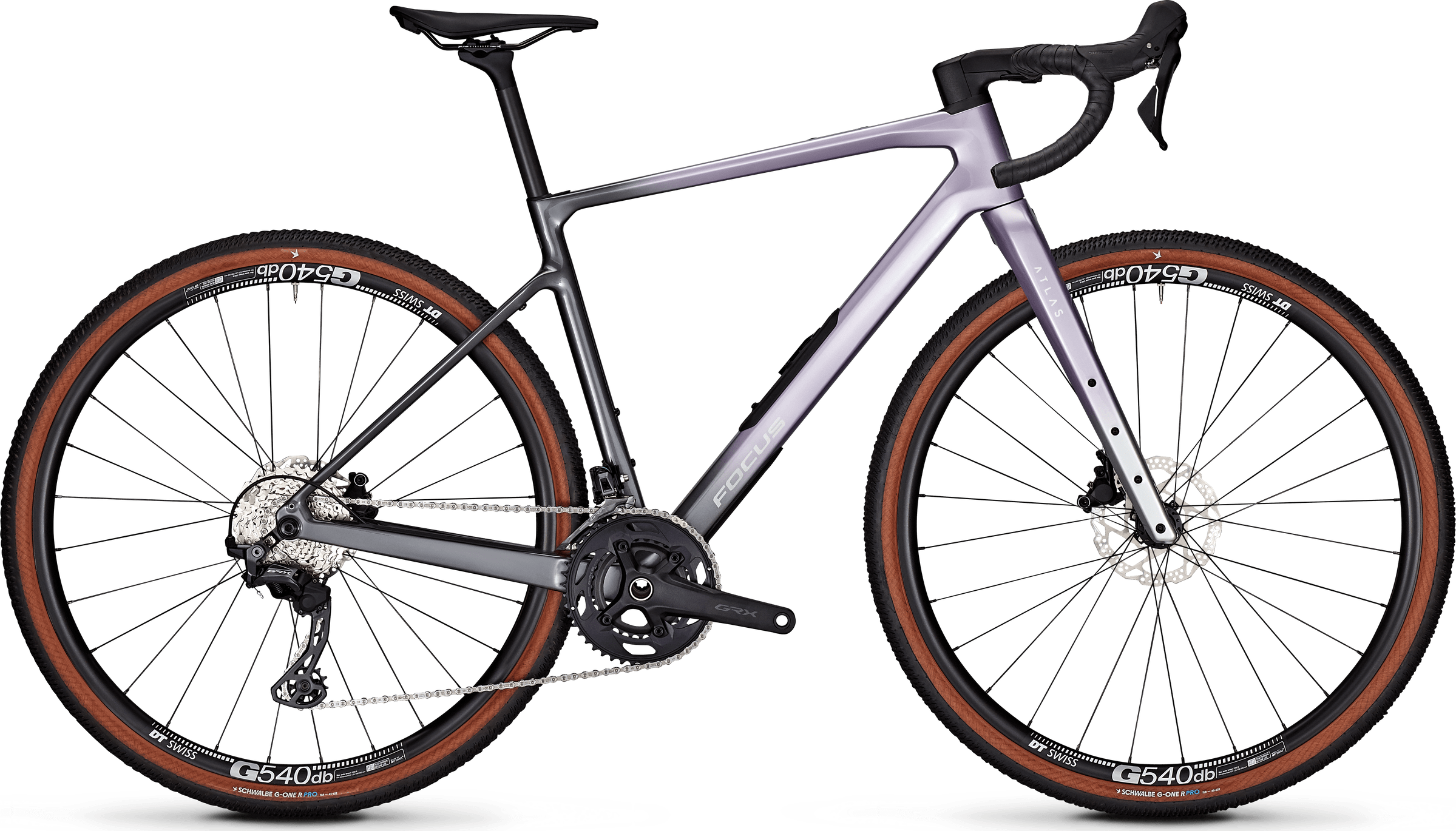Focus Atlas 8.7 | Gravelbike | Lavender-Steel Grey