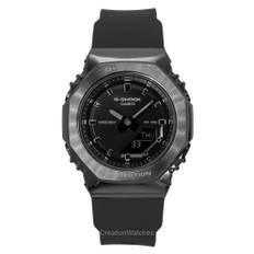 Casio G-Shock Analog Digital Bio-Based Resin Strap Black Dial Quartz GM-S2110B-8A 200M Women's Watch svart