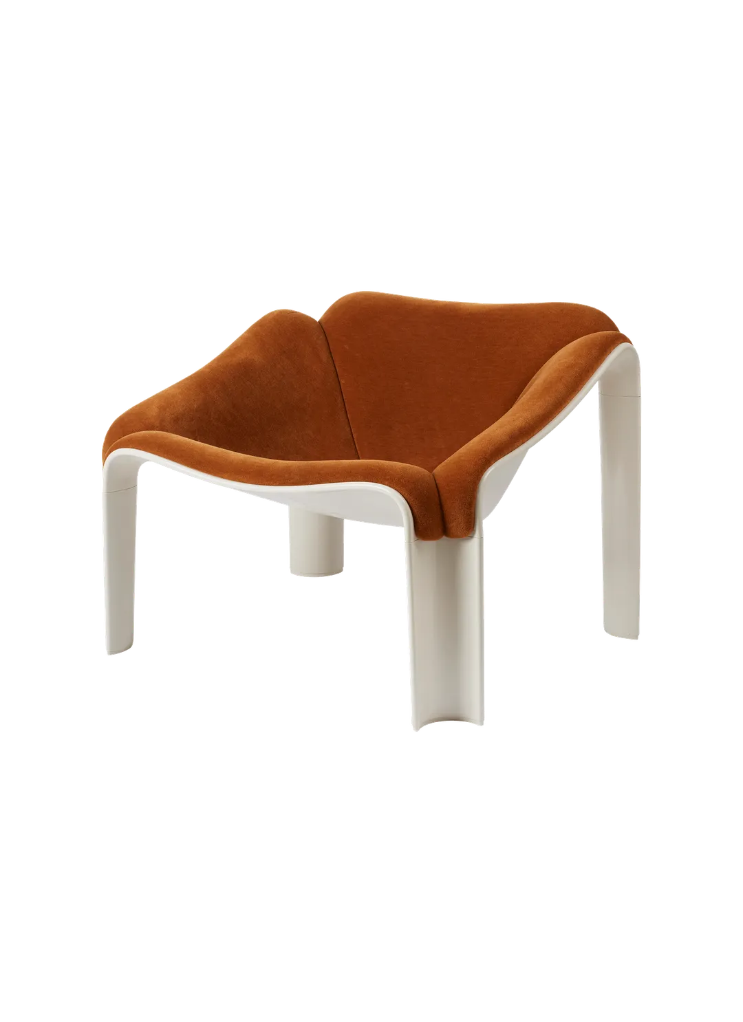 F300 Lounge Chair fra Gubi Alabaster White - Alpaca Alto Dedar 021 - Jacobsen Plus