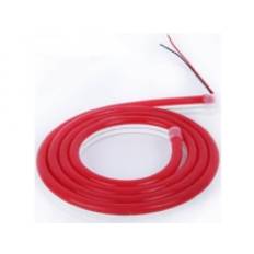 LED-strip NEON FLEX 24Vdc, 7,2W/m, 120LED/m, rød, 6x12mm, 5m spole, IP67