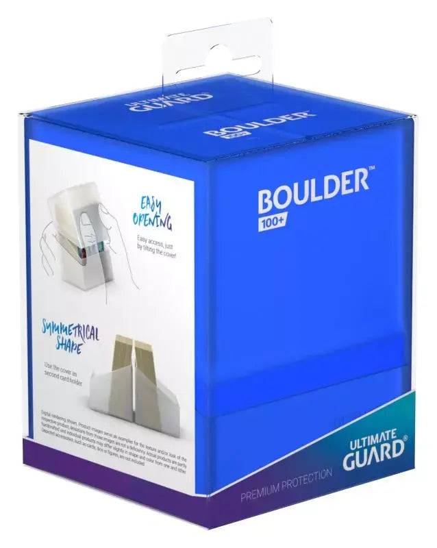 Boulder Deck Case 100 Standard Size Sapphire Ultimate Guard.