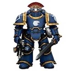 JOYTOY Warhammer Horus Heresy Ultramarine Legion MKIII taktisk squad servering med Power Sword 12 cm samlaractionfigur modell presenter