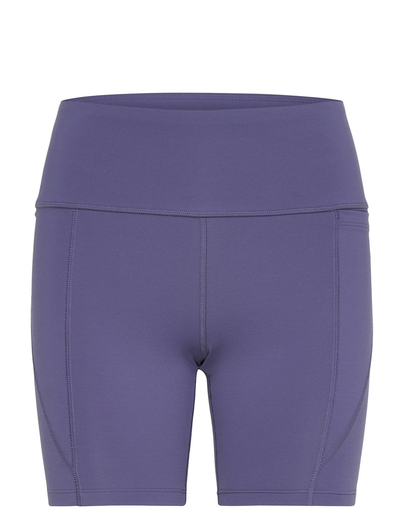 REEBOK PERFORMANCE Lux High Rise Bike Short | Purple | S