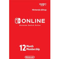 Nintendo Switch Online 12 Month Membership EU for Switch - Nintendo eShop Download Code