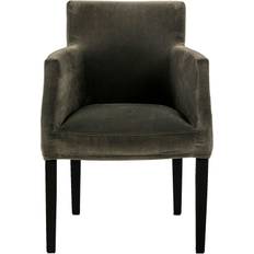 Englesson Brooklyn Chair Loose Cover Sv.Ek / Omega Graphite 51 - Stole Velour Sort Eg - 575EBL-OME51