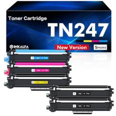 TN-243CMYK MFC L3750CDW TN247 Toner: 5er-Pack MFC-L3770CDW Kompatibel für Brother DCP-L3550CDW MFC-L3750CDW TN243CMYK TN 243CMYK DCP-L3510CDW MFC-L3710CW HL-L3210CW HL-L3230CDW TN-243 TN-243BK TN243