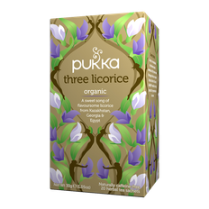 Pukka Three licorice Brev te