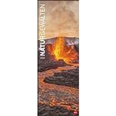 Naturgewalten Vertical Kalender 2024. Länglicher Kalender, der Naturphänomene spektakulär zur Geltung bringt. Großer Fotokalender 2024 mit beeindruckenden Naturaufnahmen.