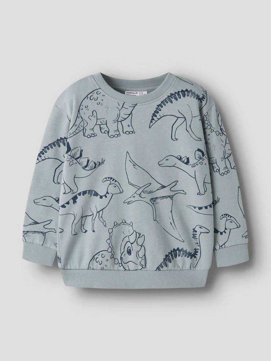 Ekologisk Bomull Sweatshirt - Abyss - 116