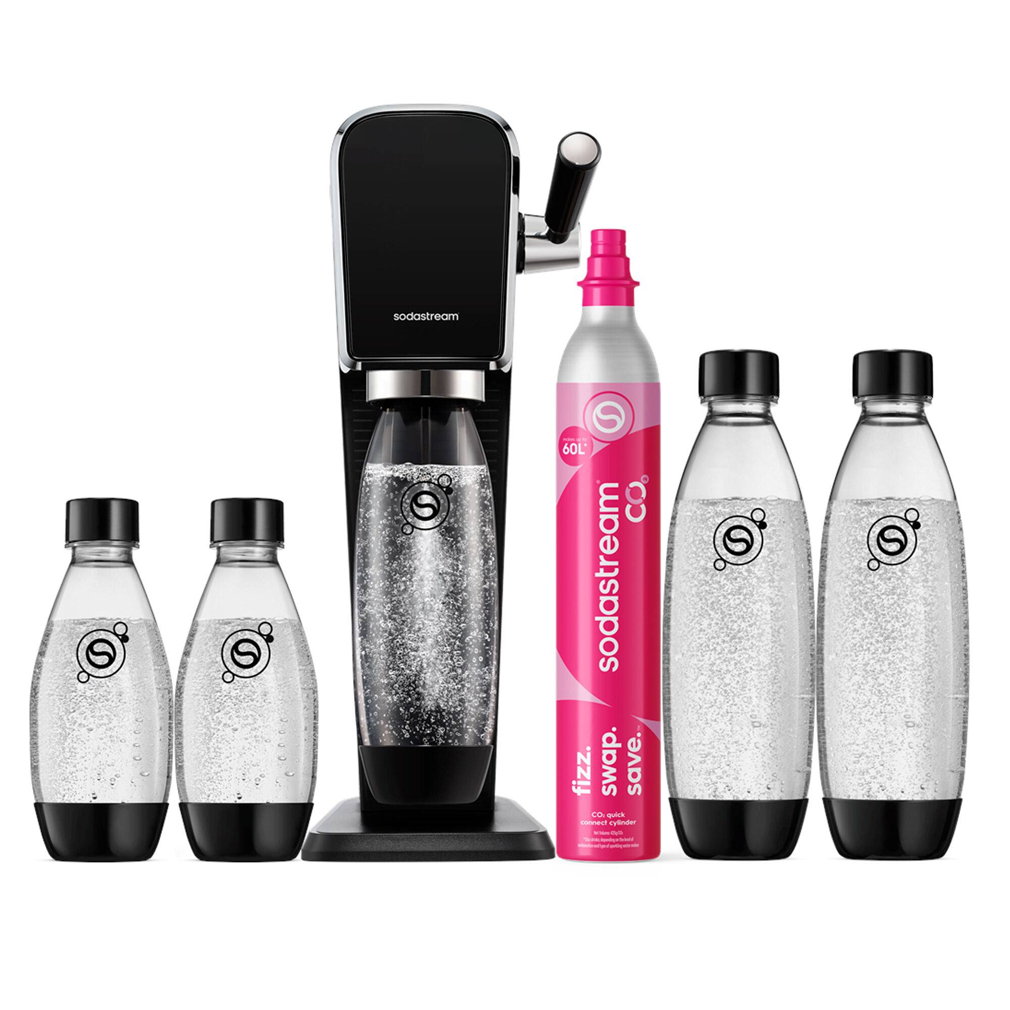Sodastream Art sodavandsmaskine + valuepack, sort