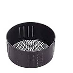 3.5L Air Fryer Basket för 2,5QT-6,5QT borttagbar nonstick-belagd korg, diskmaskin säker, PFOA-fri & BPA-fri, svart