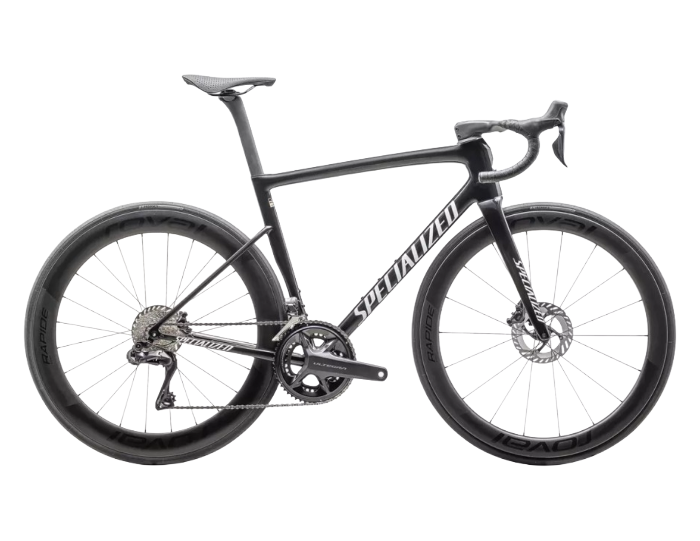 Specialized Tarmac SL8 Pro 2025 - Shimano Ultegra Di2 2x12sp - Roval Rapide CL II - 161 / 58 / carbon / metallic white silver