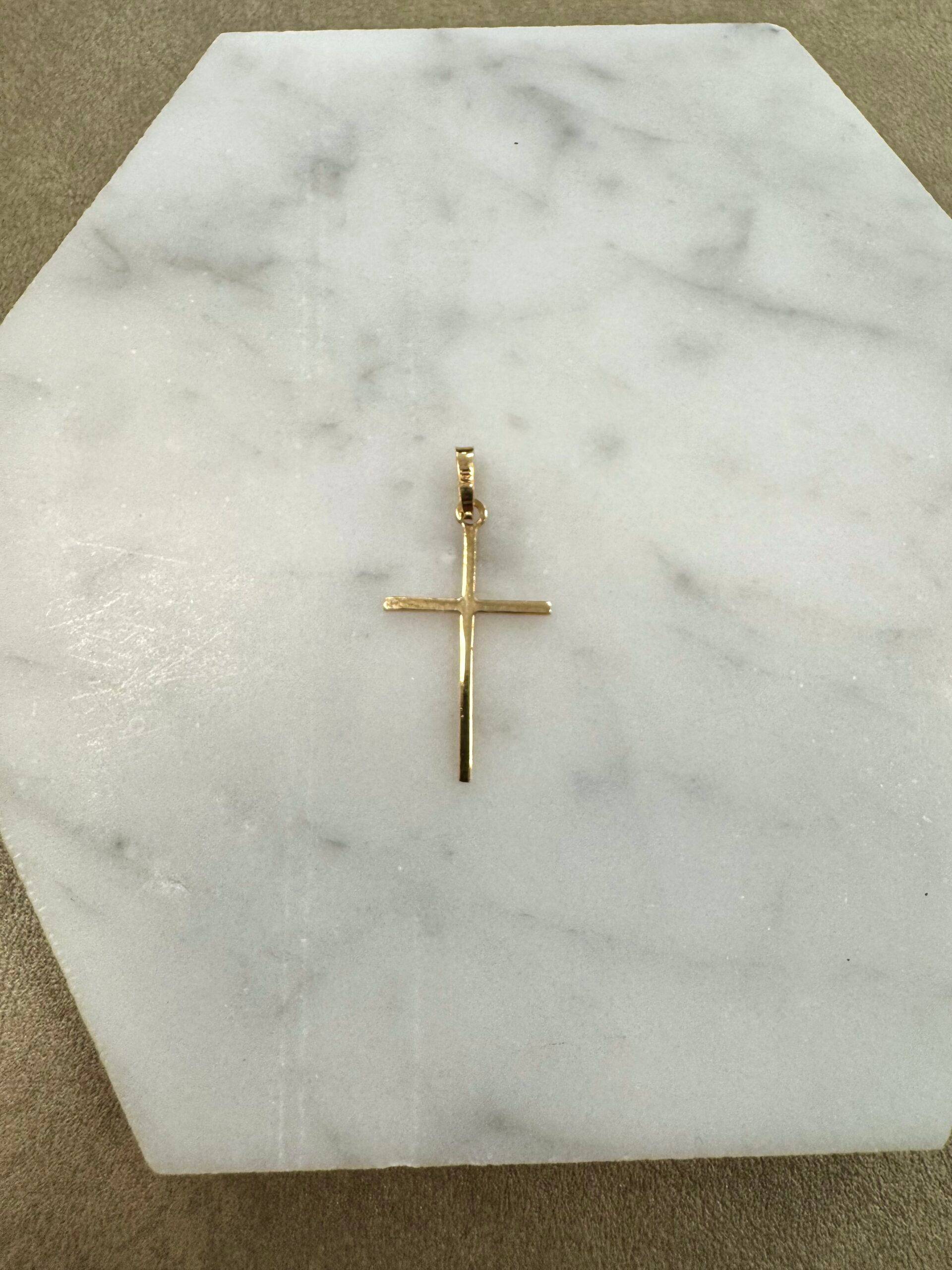 18K Guld Kors - KH035G