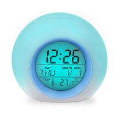 Digital Clock Alarm with LED, Temperature Display