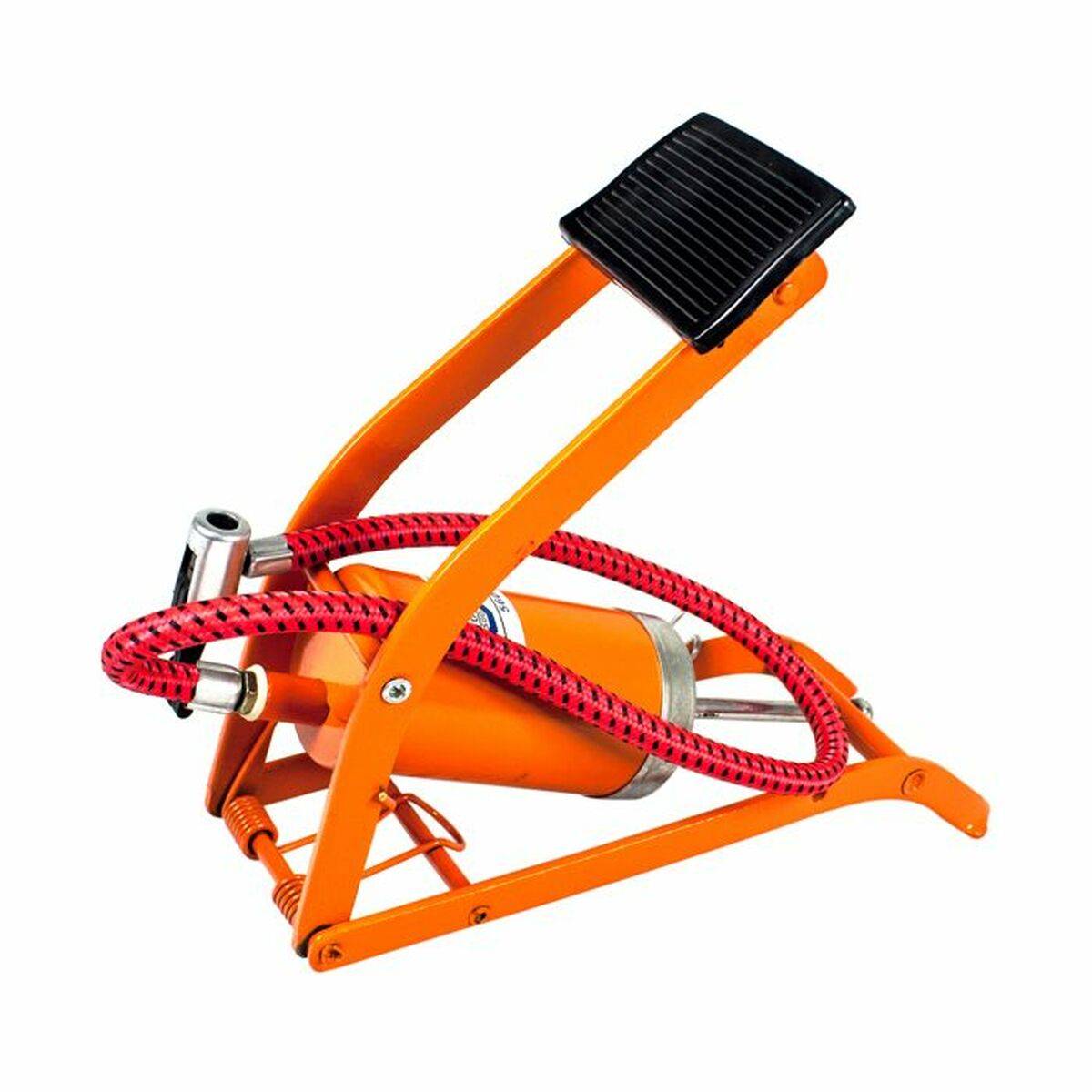 Precisionstål Fotpump i Orange