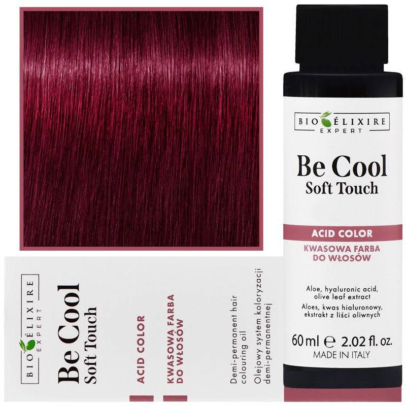 Bioelixire Be Cool Soft Touch - Hårfärg 60 ml 5.26 | Ljus röd Iris Kastanj