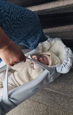Najell - Babynest SleepCarrier X - Sky Blue