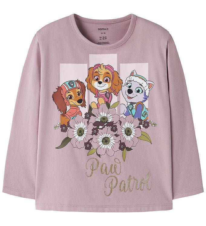 Name It Tröja - NmfOsara - Paw Patrol - Mauve Skuggor - Name It - 5 år (110) - Tröja