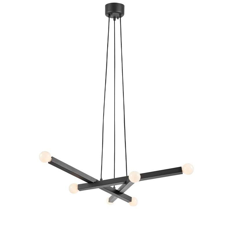 Markslöjd Stack 6L taklampa svart