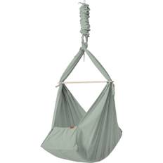 MEMBANTU Sage Green Organic Baby Slyngevugge Basic