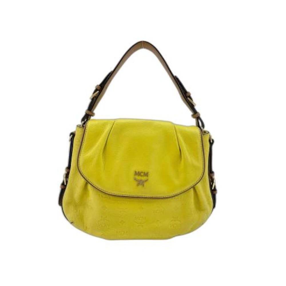 MCM Pre-owned - Pre-owned Axelväska Vintage - Dam - ONE Size - Läder