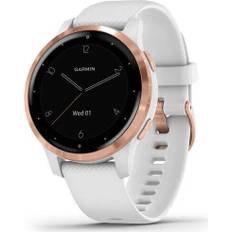 Garmin vivoactive 4S (2019) | rosa guld | hvid