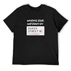 ExpIution Gerry Rafferty Baker Street T-Shirt Un0 herr, Svart, XXL