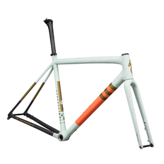 Specialized - S-works Crux Framekit Sage/cactus Bloom-56 cm - white