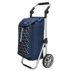 SHOPPING TROLLEY 16603 Multi dot Navy