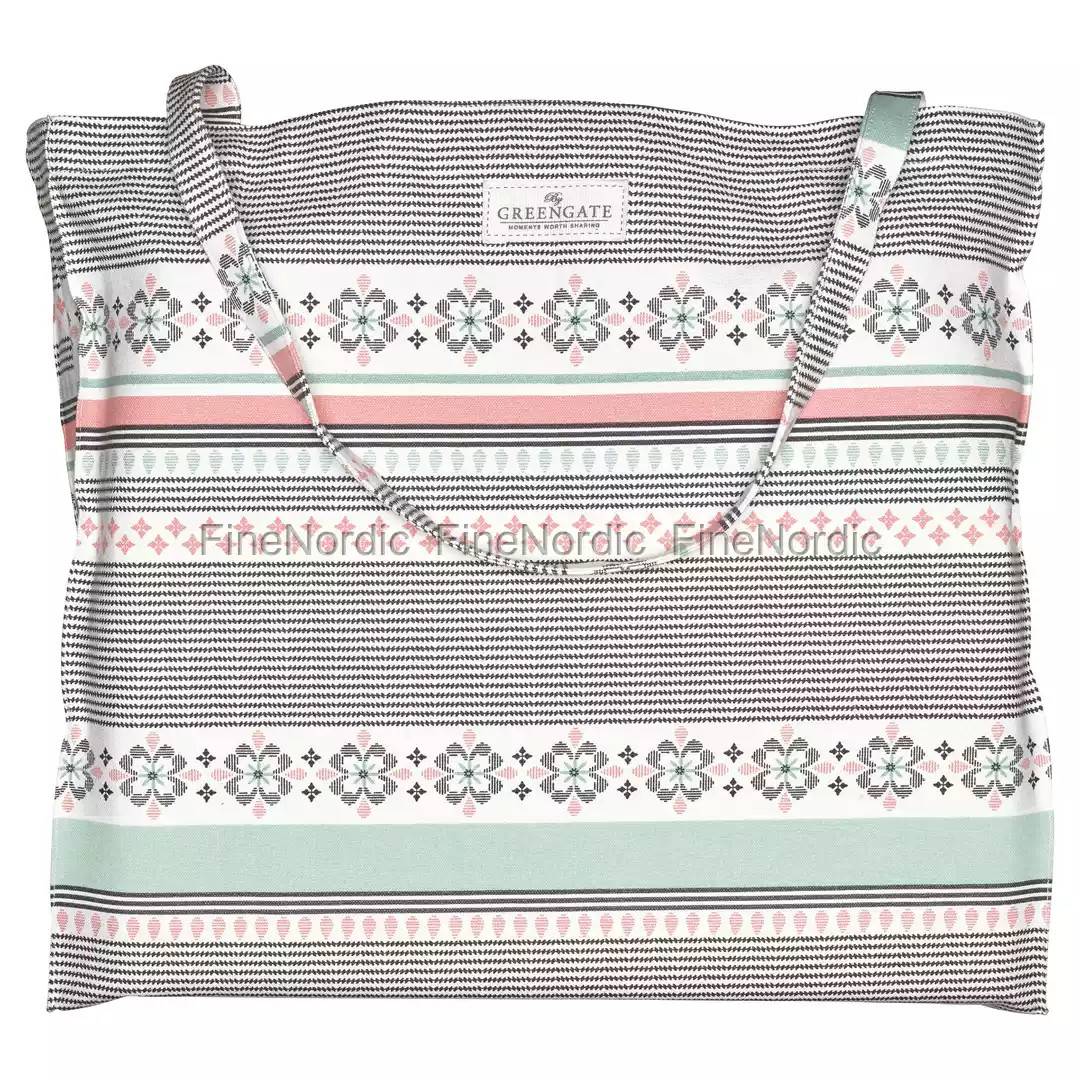 GreenGate Shopper Bag "Nola White"