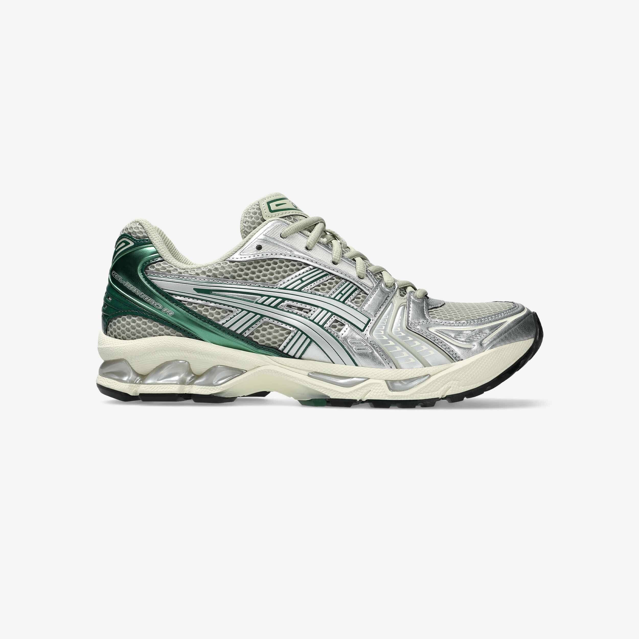 ASICS SportStyle Gel-Kayano 14 - DRIED LEAF GREEN/PURE SILVER - unisex - 13.5 - PURE SILVER