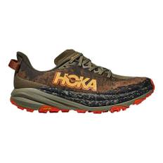 Hoka One One Speedgoat 6 M: Antique Olive/Squash / 45 1/3 (US 11)