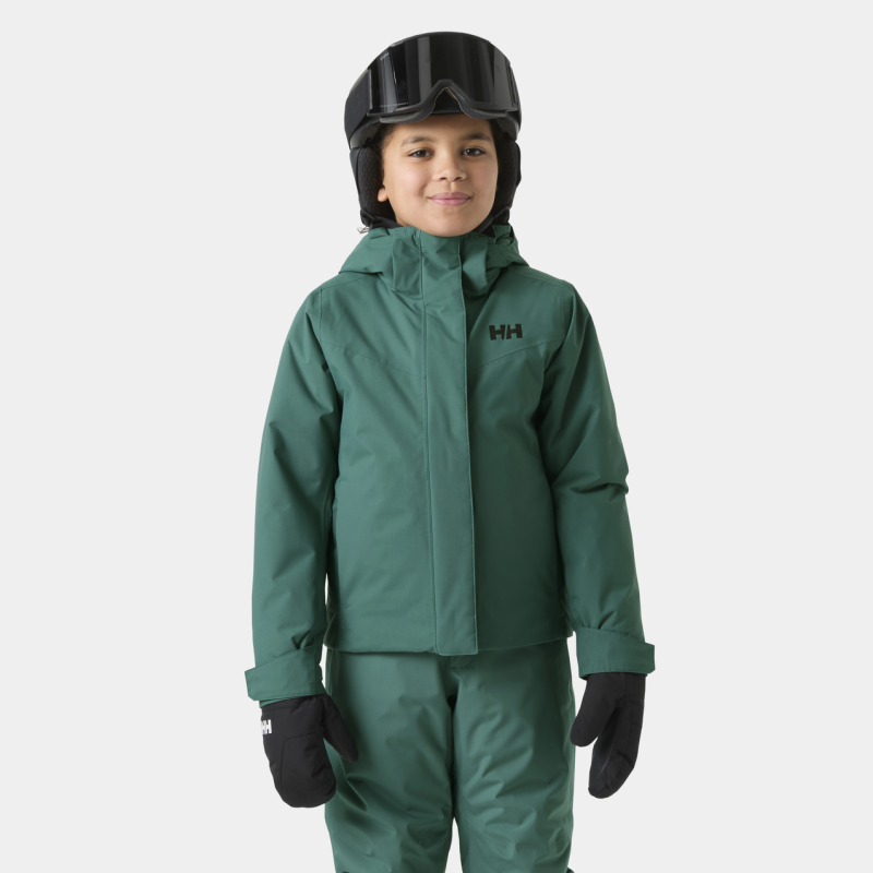 Helly Hansen Jr Girl Icelily Jacket - Skidjacka - Børn Opal Green Child's height 140 cm