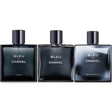 Bleu De Chanel Serien EDT, EDP & PARFUM - 3 x 2 ml