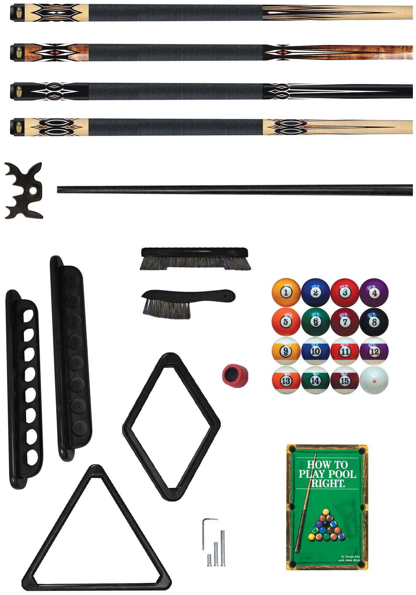 Biljardstartpaket Play Kit Sterling Graphite