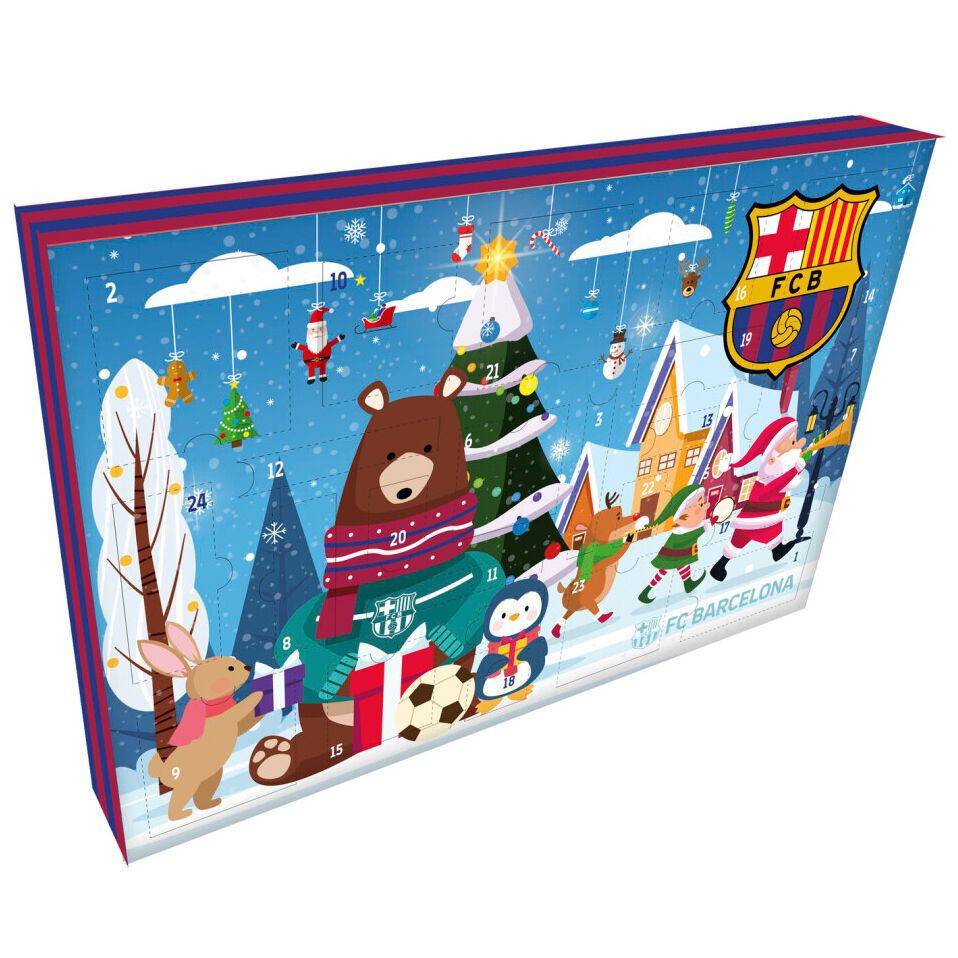 FC Barcelona Julekalender Fodbold adventskalender jul 121161