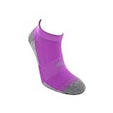 SofSole strumpor dam multisport kudde tabstrumpor (paket med 3) White/Grey/Purple Size 3-8