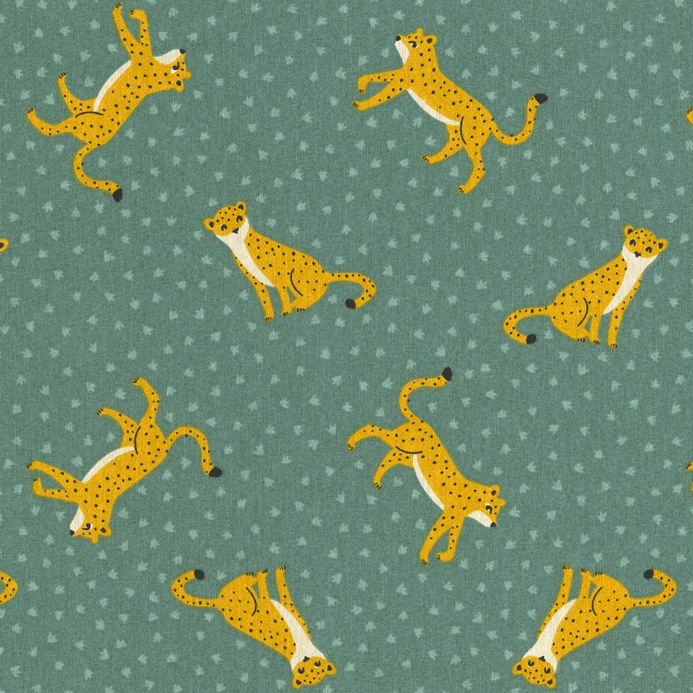 Leo Leopard Grön Barntyg