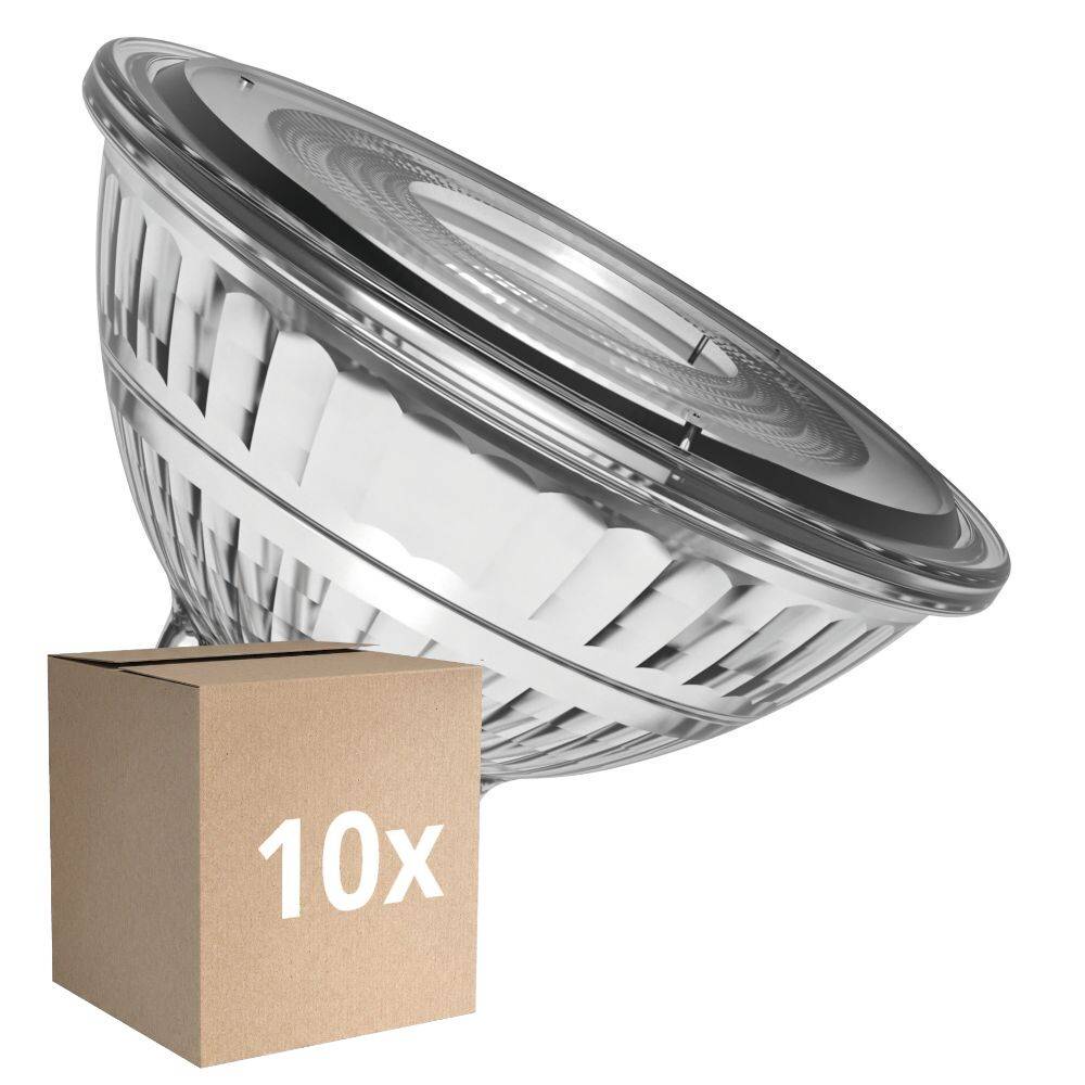 Fordelspakke 10x Ledvance LED Reflektor GU5.3 MR16 3.4W 345lm 36D - 940 Kold Hvid| Dæmpbar - Erstatter 35W
