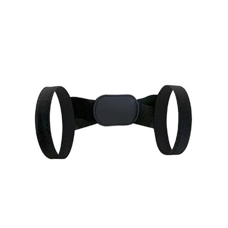 Adjustable Invisible Posture Corrector Back Support Belt for Bad Posture Correction and Standing Straight svart