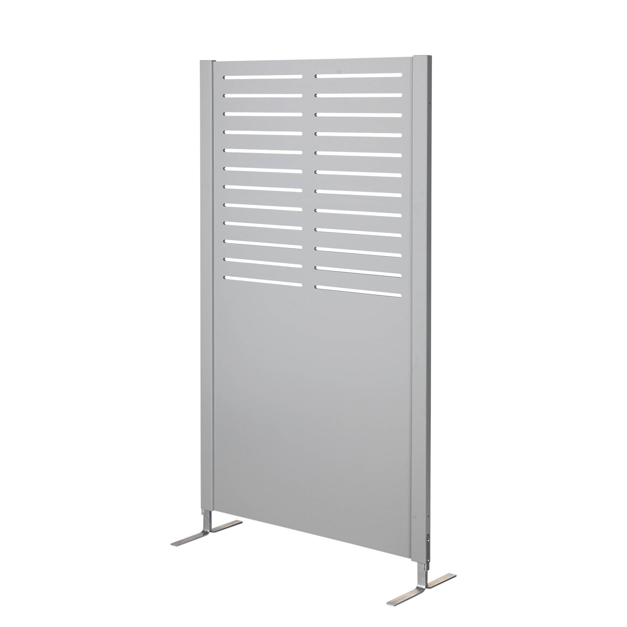 Skärmvägg FREE, B 940 x H 1720 mm, grå
