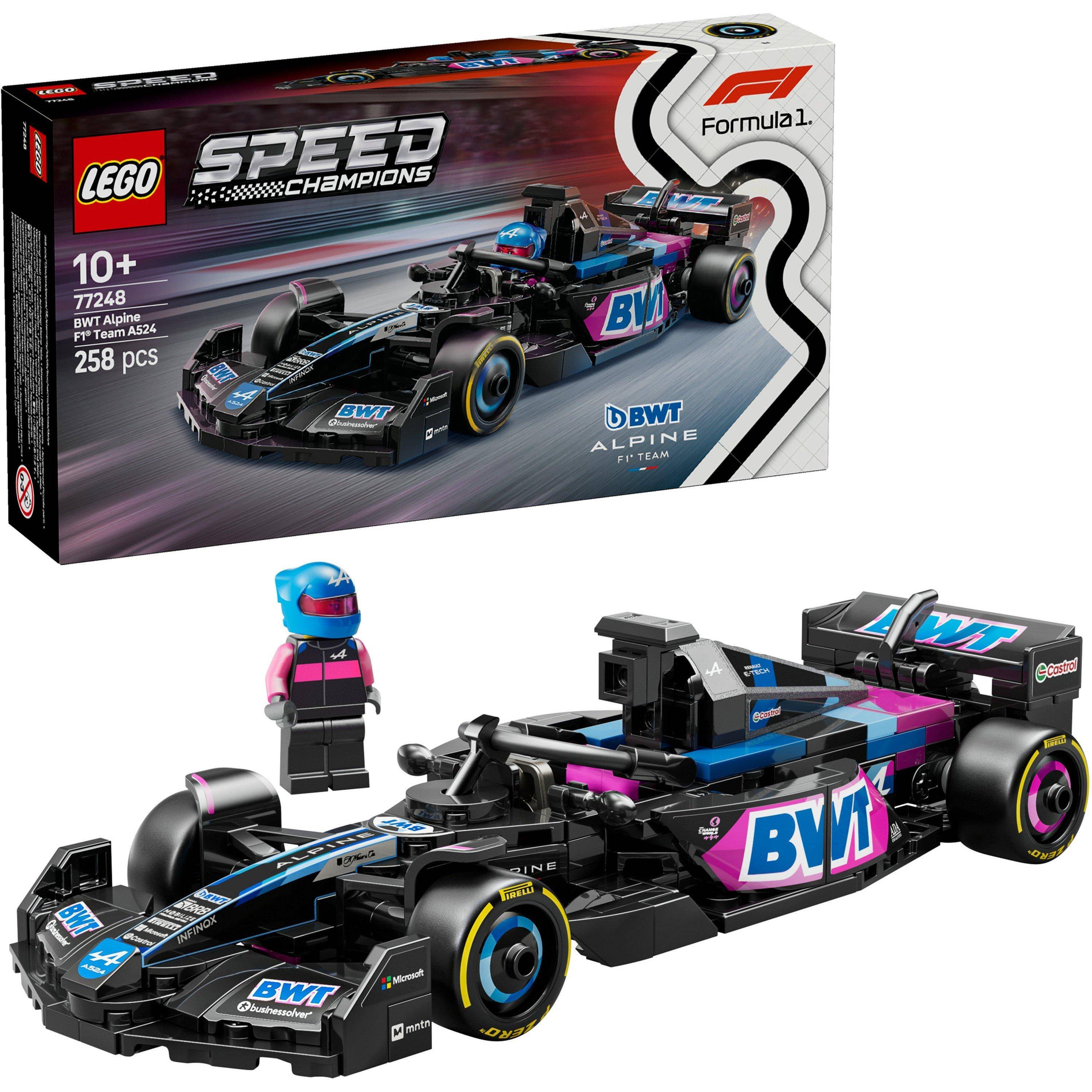 Lego Speed Champions 77248 Bwt Alpine F1 Team A524 Race Car