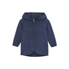 Huttelihut - Jacket Ears Cotton Fleece (S) - Navy Melange - 62