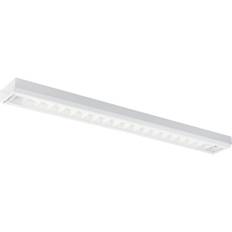 Lareno Modus kontorarmatur for 1 x LED rør, alu gitter