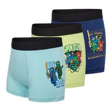 LEGO® Wear Ninjago Boxers - 3-pak - LwAgan - Dark Blue - LEGO® Wear - 6-7 år (116-122) - Boxershorts