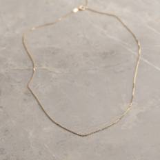 BASIC LINK SOLID GOLD CHAIN - Kæde - Sisi Copenhagen