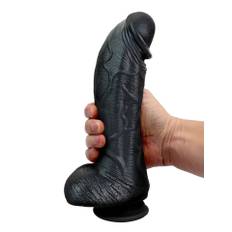 Kiotos Cox Mega Black Cock 28 cm