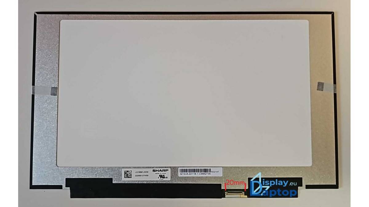 B156HAN12.5, LQ156M1JW30, NE156FHM-NZ3 15.6 inch LED Full HD IPS 360Hz Laptop Screen, 40-pin eDP, New, Matte, 350mm