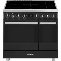 Smeg C92immb2 Induktionskomfur - Farve: Sort - Vi matcher laveste netpris*